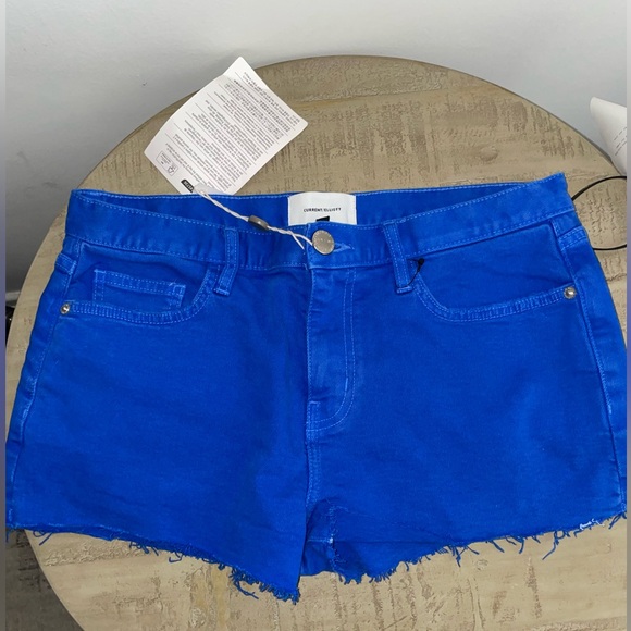 Current Elliot Cobalt Blue Mini short 28 - Picture 1 of 3